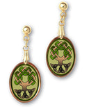 Celtic Tree of Life Pendant and Earrings - handcrafted by Hermit Studios