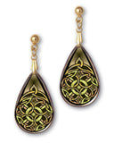 Celtic Knot Strength Pendant and Earrings - handcrafted by Hermit Studios