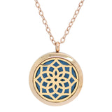 Blossom Design Aromatherapy Diffuser Necklace - Free Chain