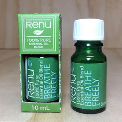 Breathe Freely Essential Oil Blend 10ml - Renu Aromatherapy