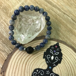Kid's Sodalite and Lava Stone Aroma Diffuser Bracelet