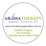 Bamboo/Hemp Aroma Necklace Diffuser Refill Pads - Certified Organic
